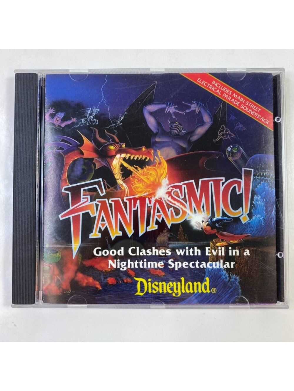 Disneyland Fantasmic Soundtrack CD Main Street Electrical Parade 1992 Show Music